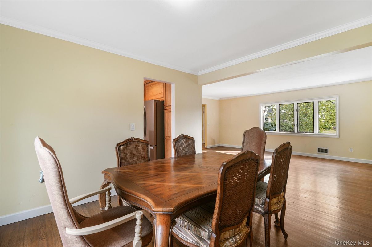 Dining room, Interior, Wood Texture Flooring