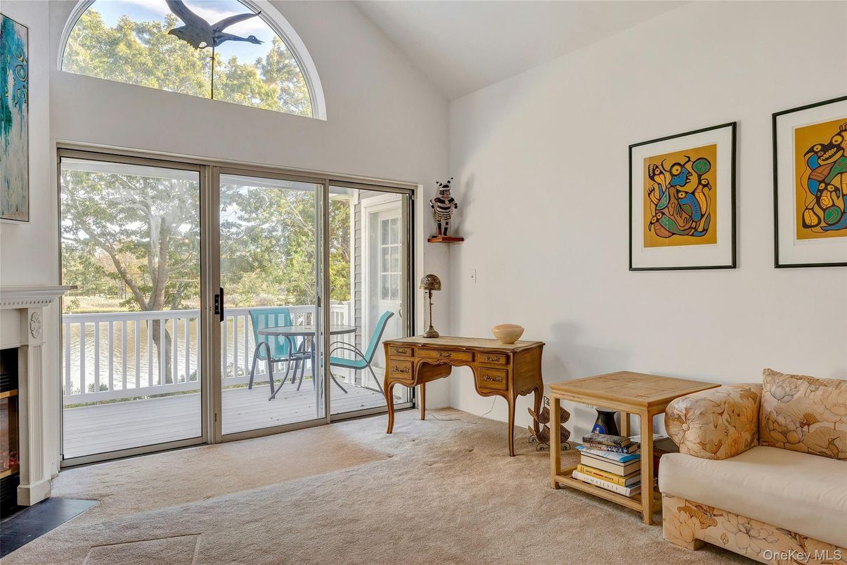 Fireplace, Home Office, Interior