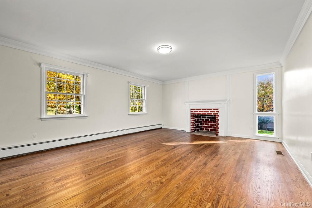 Empty room, Interior, Wood Texture Flooring