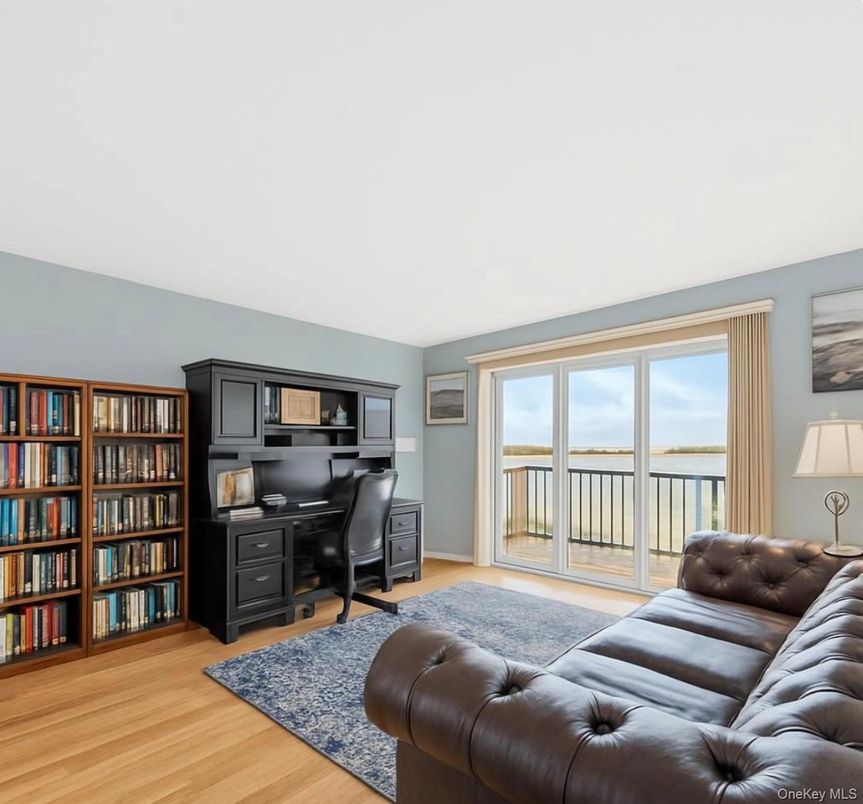 Home Office, Interior, Water, Wood Texture Flooring