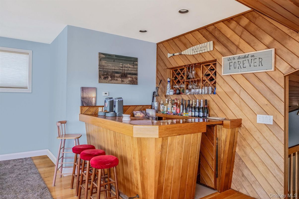 Interior, Recessed Lighting, Wood Texture Flooring, Wooden Walls