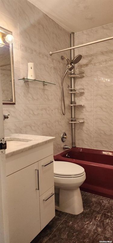 Bathroom, Glass Shower, Interior, Marble Walls