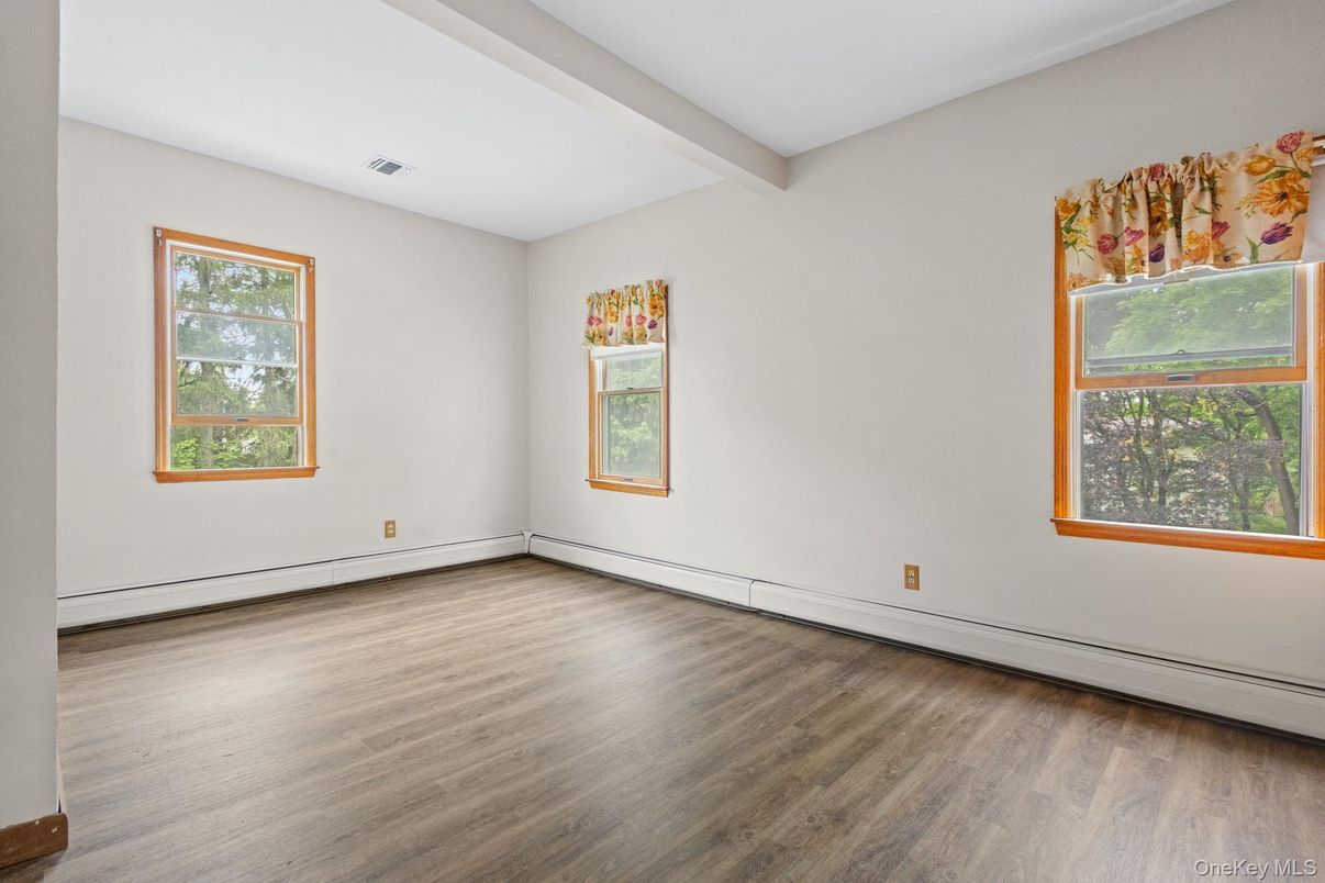 Empty room, Interior, Wood Texture Flooring