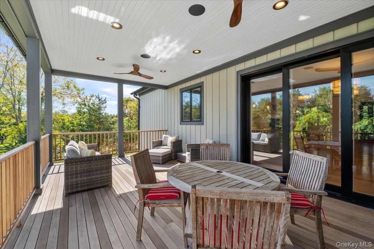 Exterior, Recessed Lighting, Wood Texture Flooring