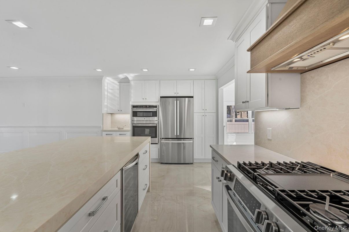 Interior, Kitchen, Recessed Lighting, Stainless Steel Appliances