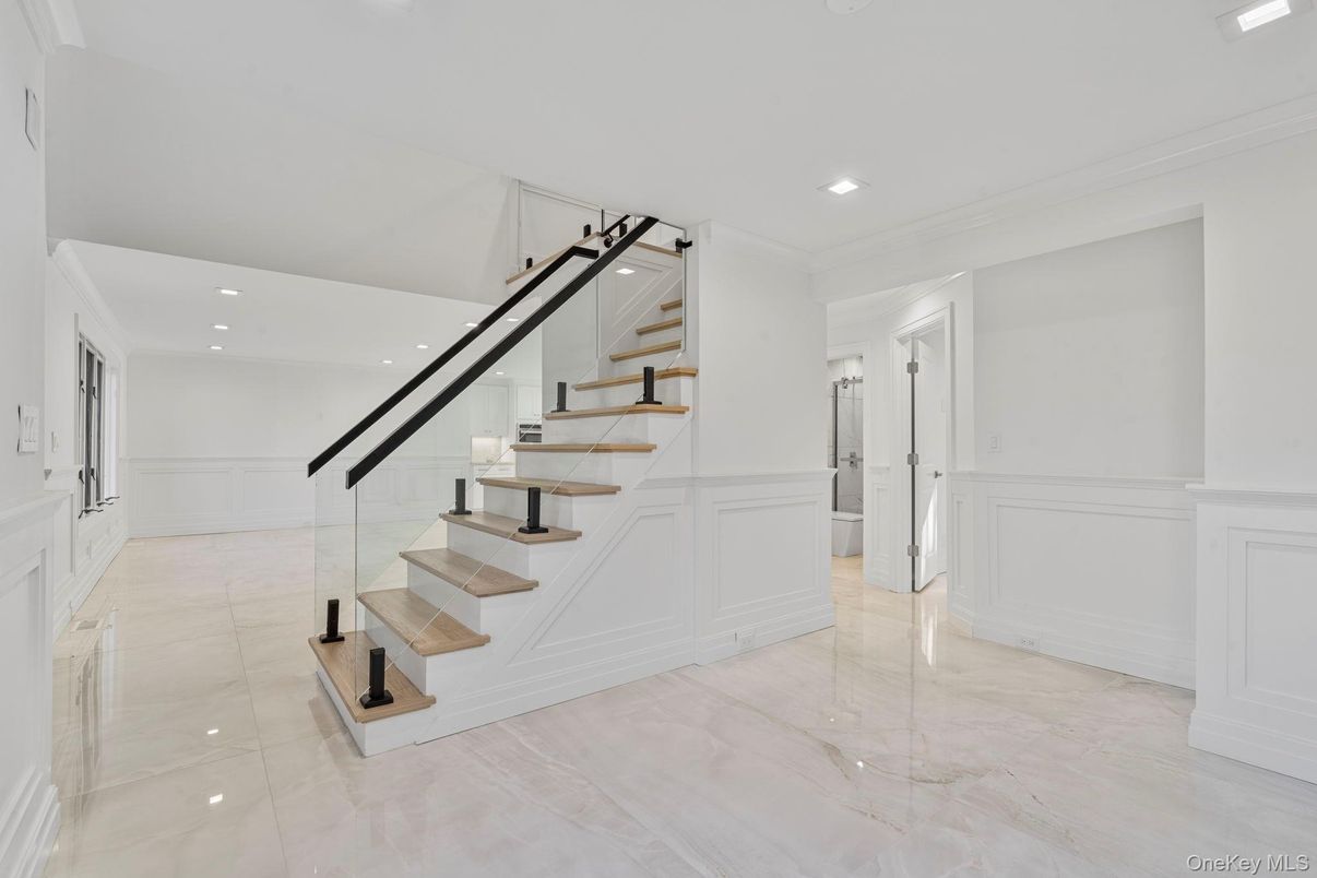 Interior, Marble, Recessed Lighting