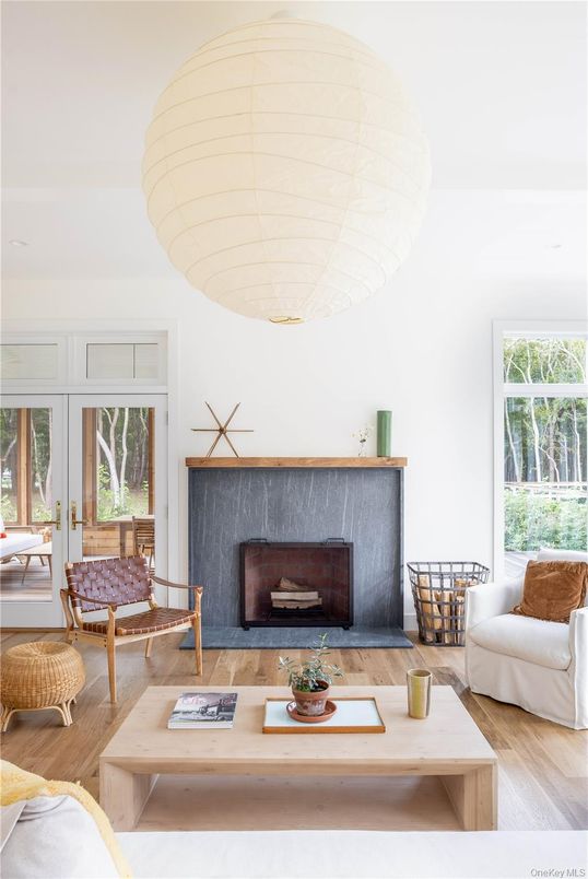 Fireplace, Interior, Living room, Wood Texture Flooring