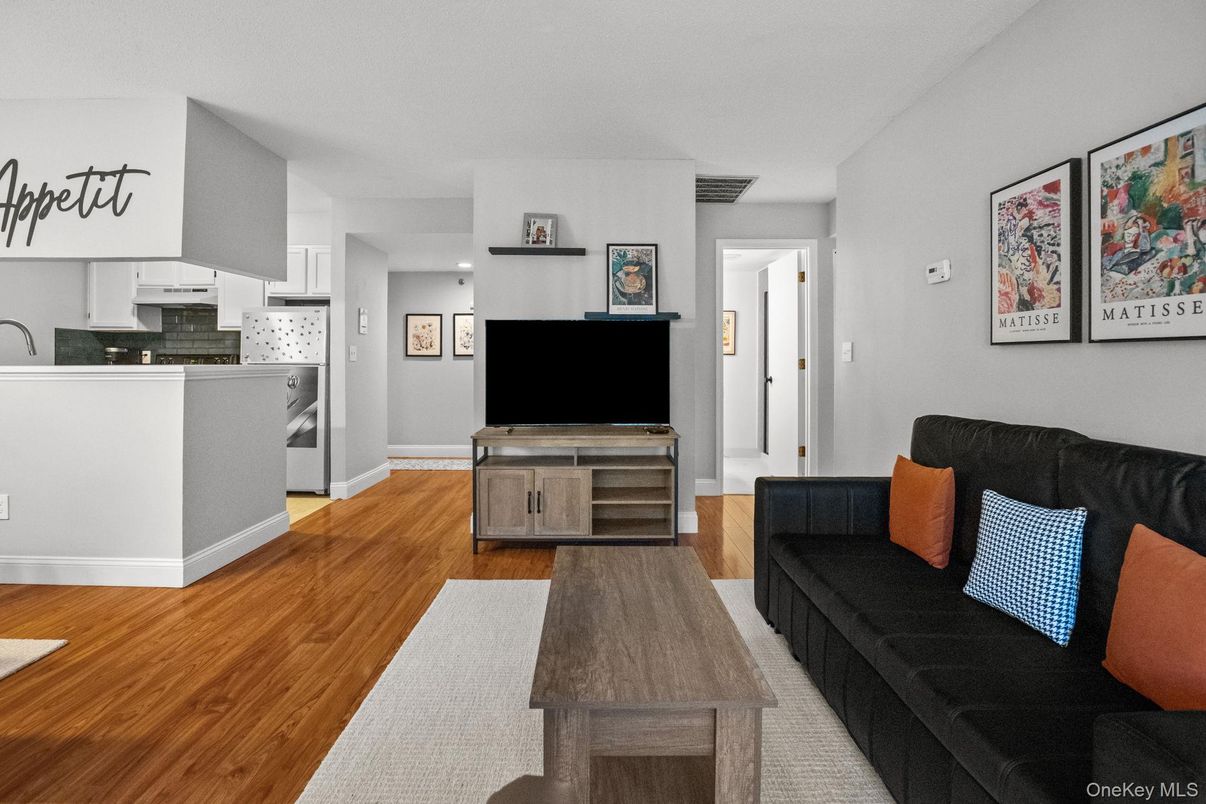 Interior, Kitchen, Living room, Wood Texture Flooring