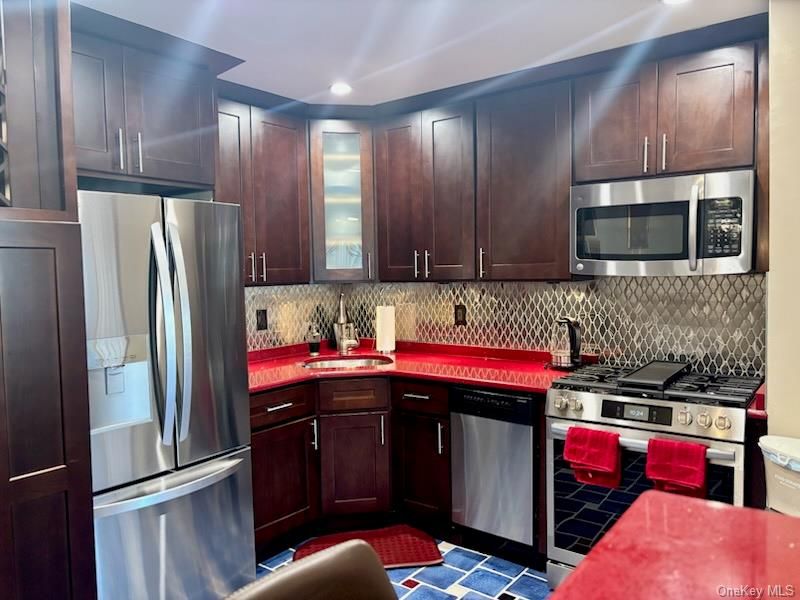 Interior, Kitchen, Recessed Lighting, Stainless Steel Appliances