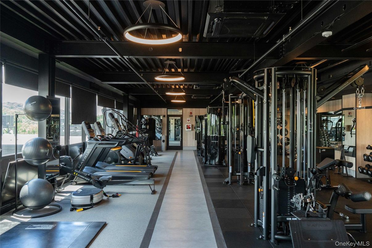 Fitness Equipment, Gym, Interior