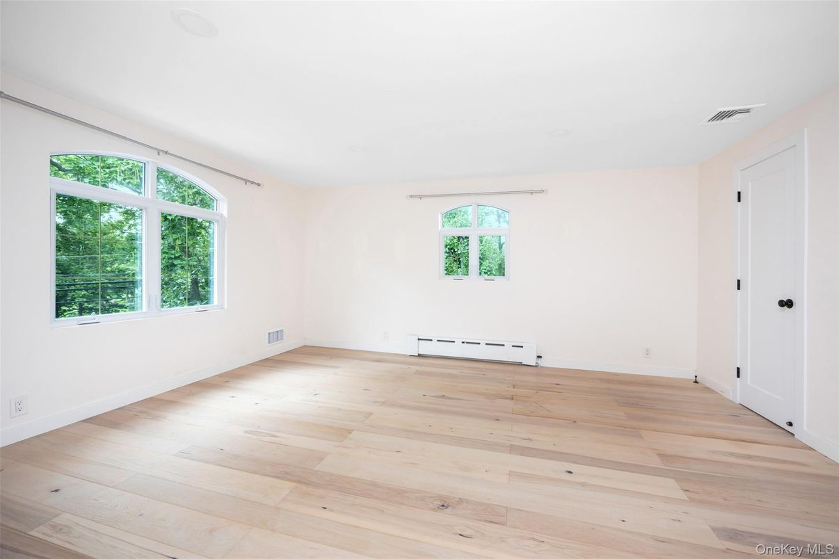 Empty room, Interior, Wood Texture Flooring