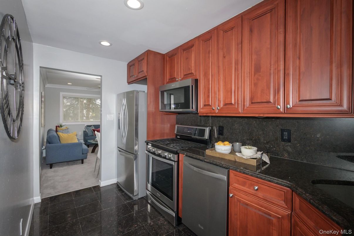 Interior, Kitchen, Recessed Lighting, Stainless Steel Appliances