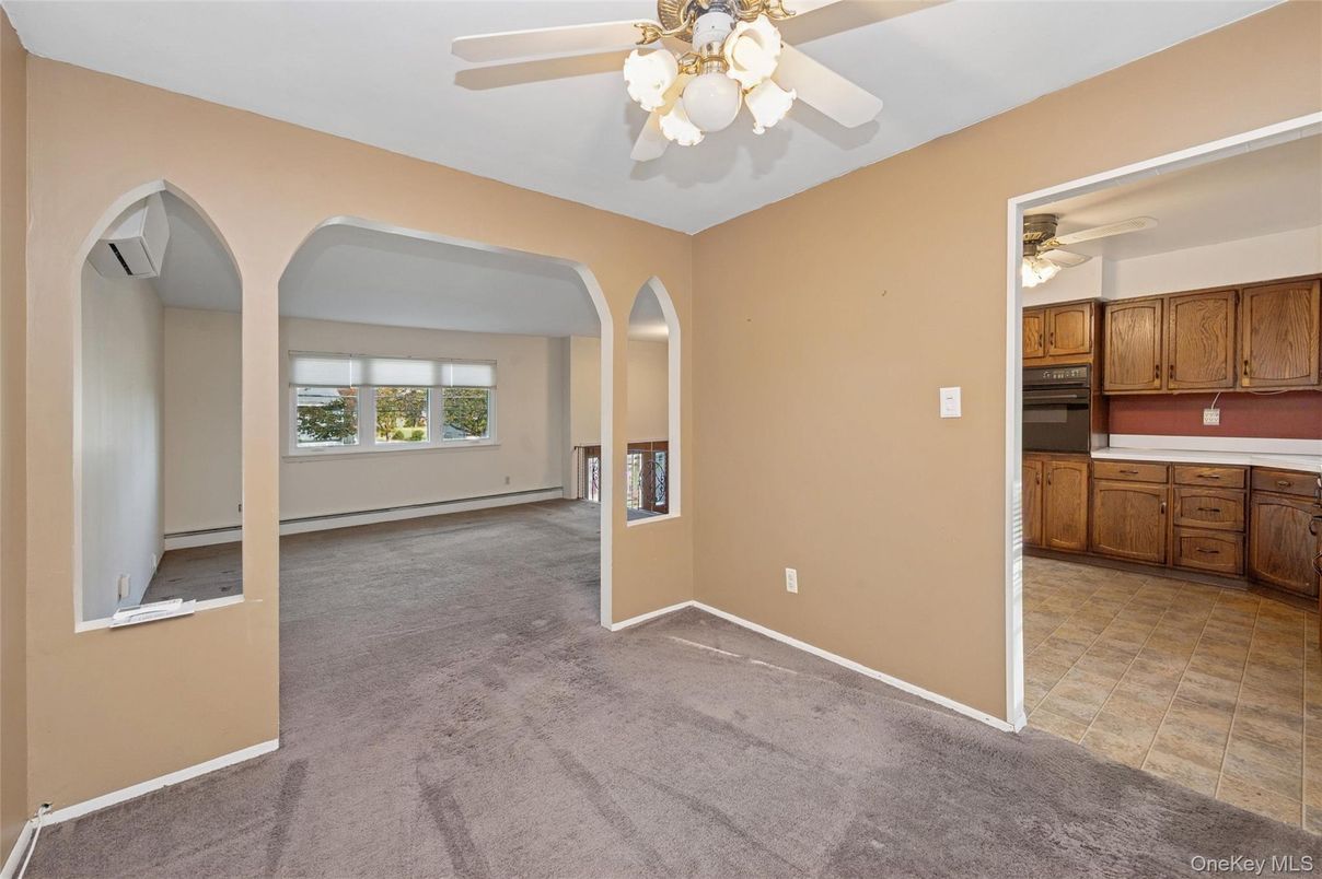 Empty room, Interior, Kitchen