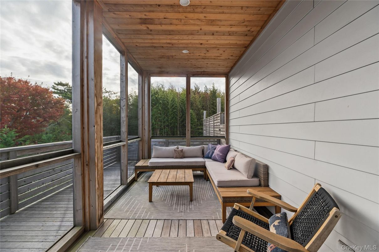 Interior, Sun Room, Wooden Ceilings, Wood Texture Flooring