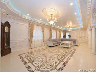 Chandelier, Interior, Recessed Lighting