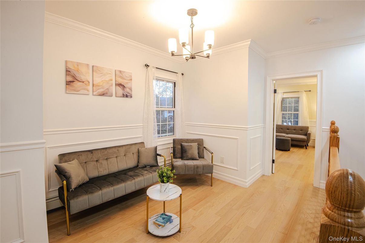 Chandelier, Interior, Living room, Wood Texture Flooring