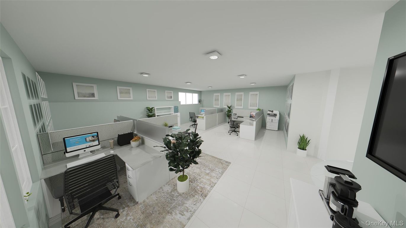 Home Office, Interior, Recessed Lighting