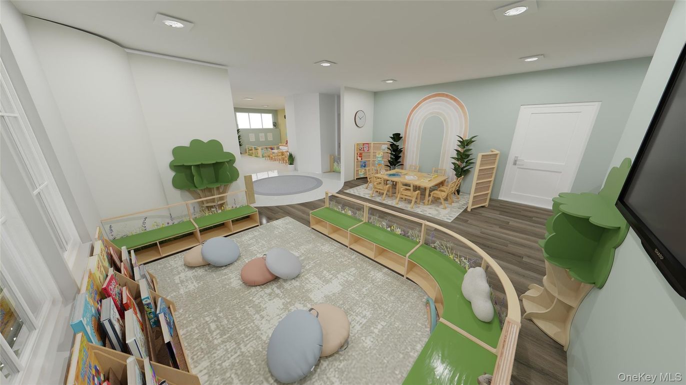 Dining room, Interior, Living room, Recessed Lighting, Wood Texture Flooring