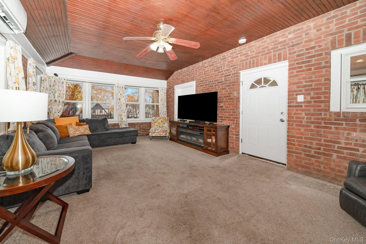 Interior, Living room, Stone Walls