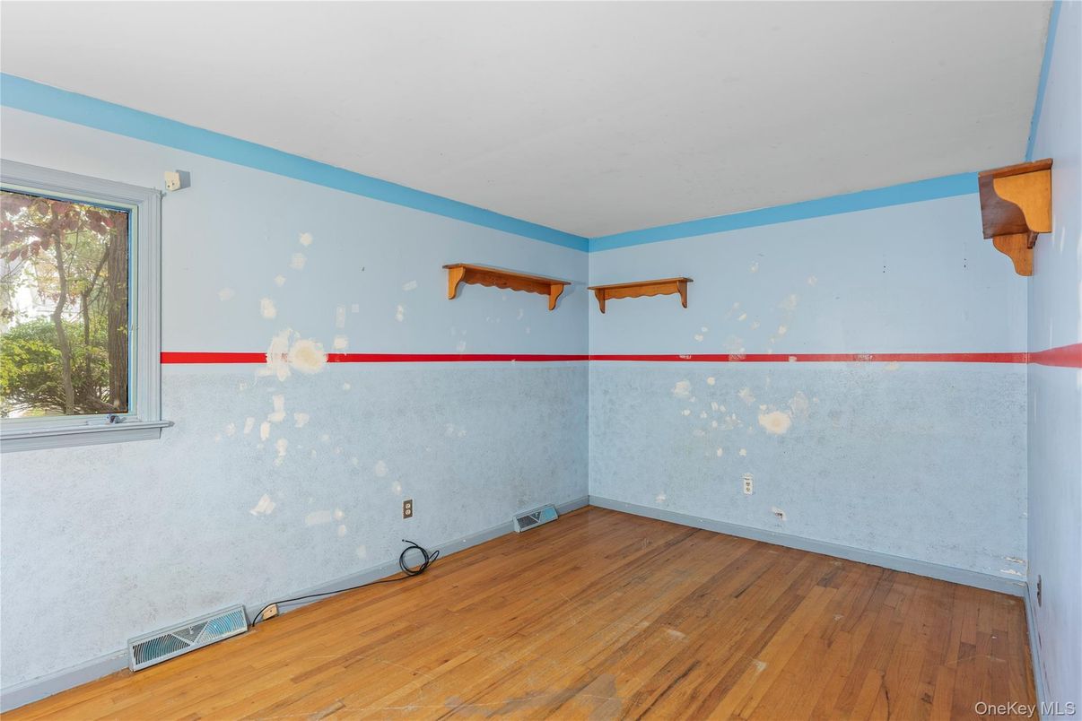 Empty room, Interior, Wood Texture Flooring