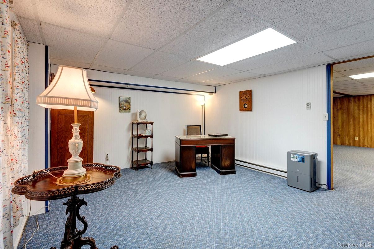 Home Office, Interior, Recessed Lighting