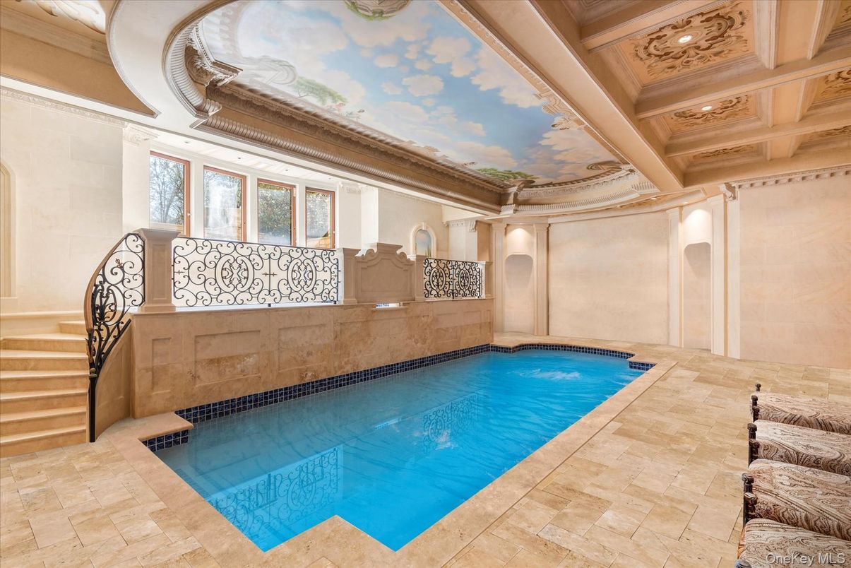 Interior, Pool, Recessed Lighting