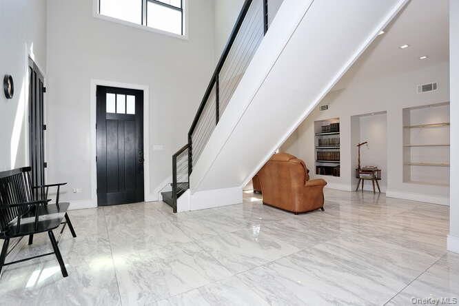 Interior, Marble, Recessed Lighting