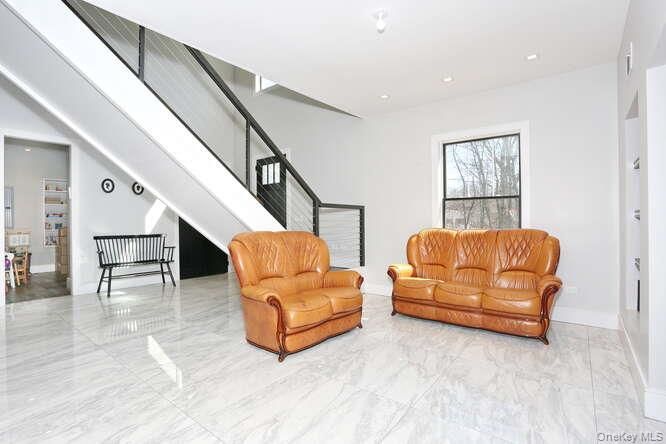 Interior, Marble, Recessed Lighting