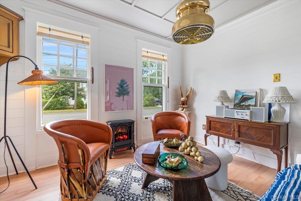 Fireplace, Interior, Wood Texture Flooring