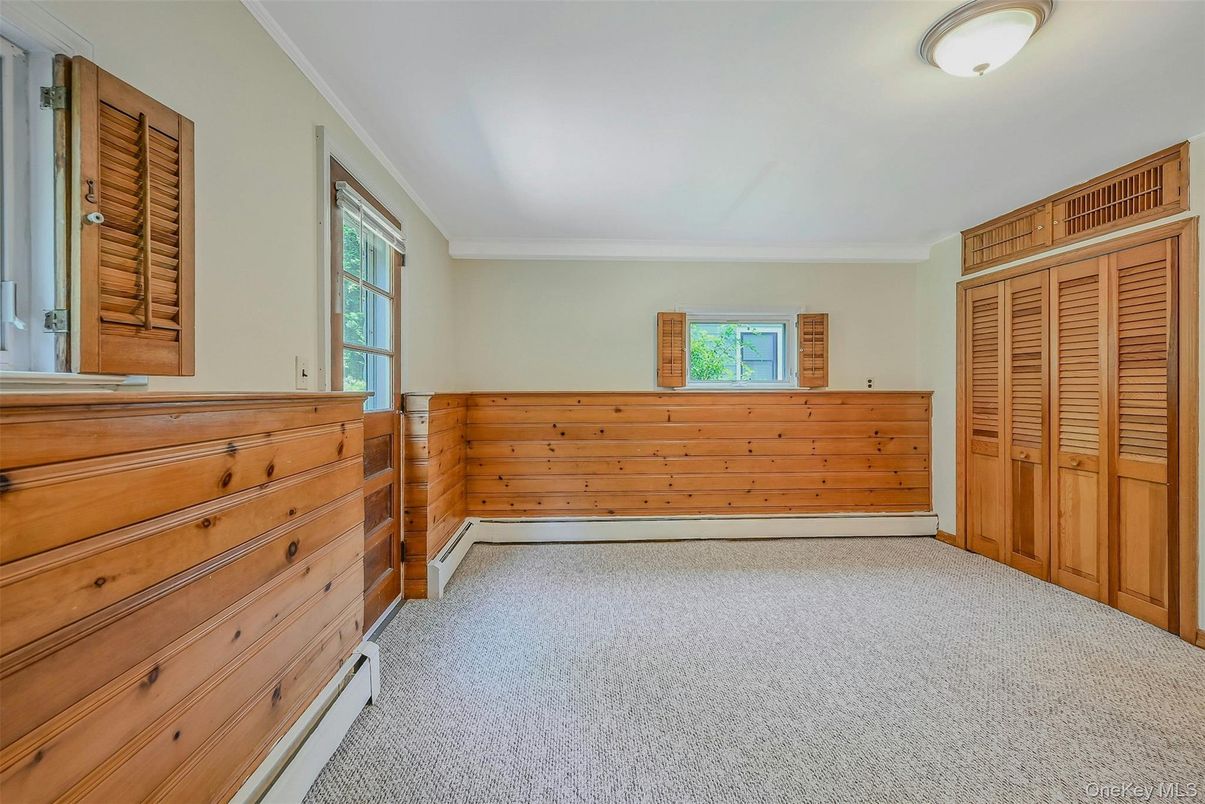 Empty room, Interior, Wooden Walls