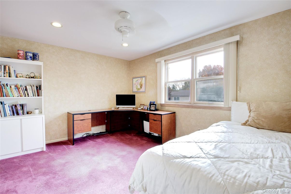 Bedroom, Home Office, Interior, Recessed Lighting