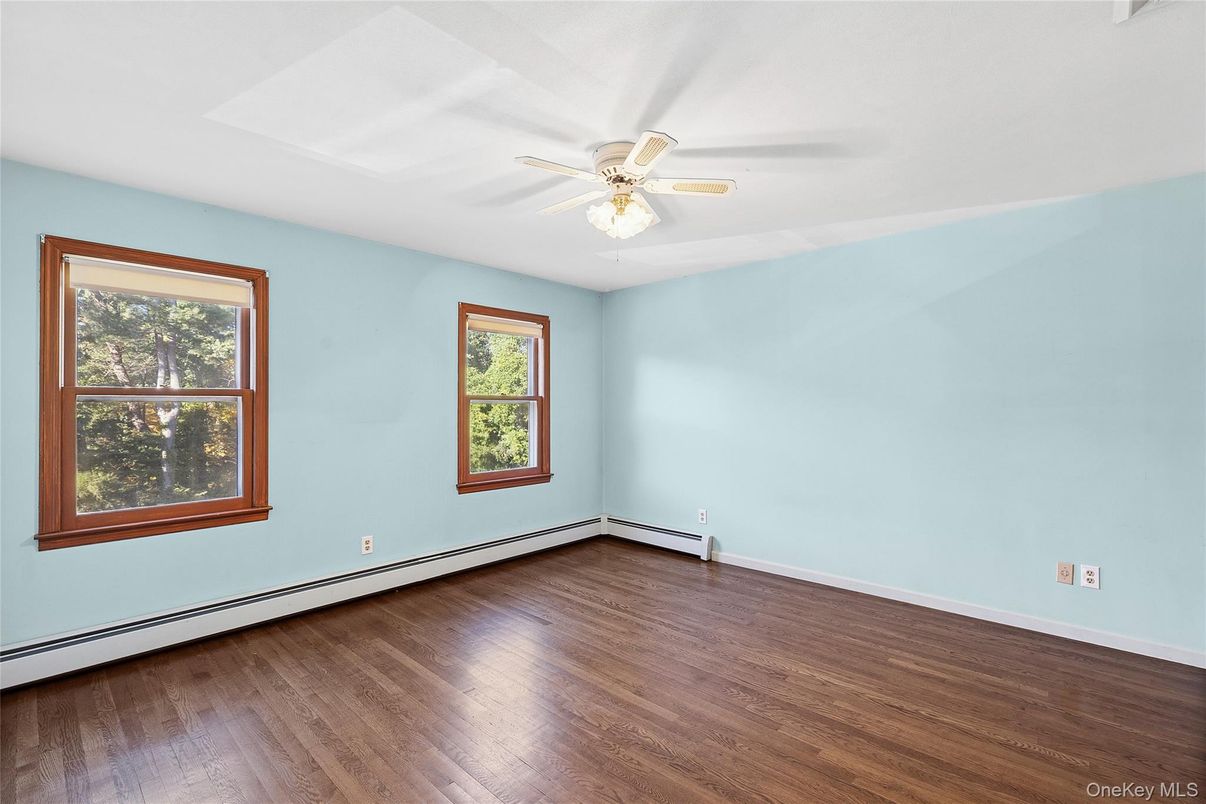 Empty room, Interior, Wood Texture Flooring