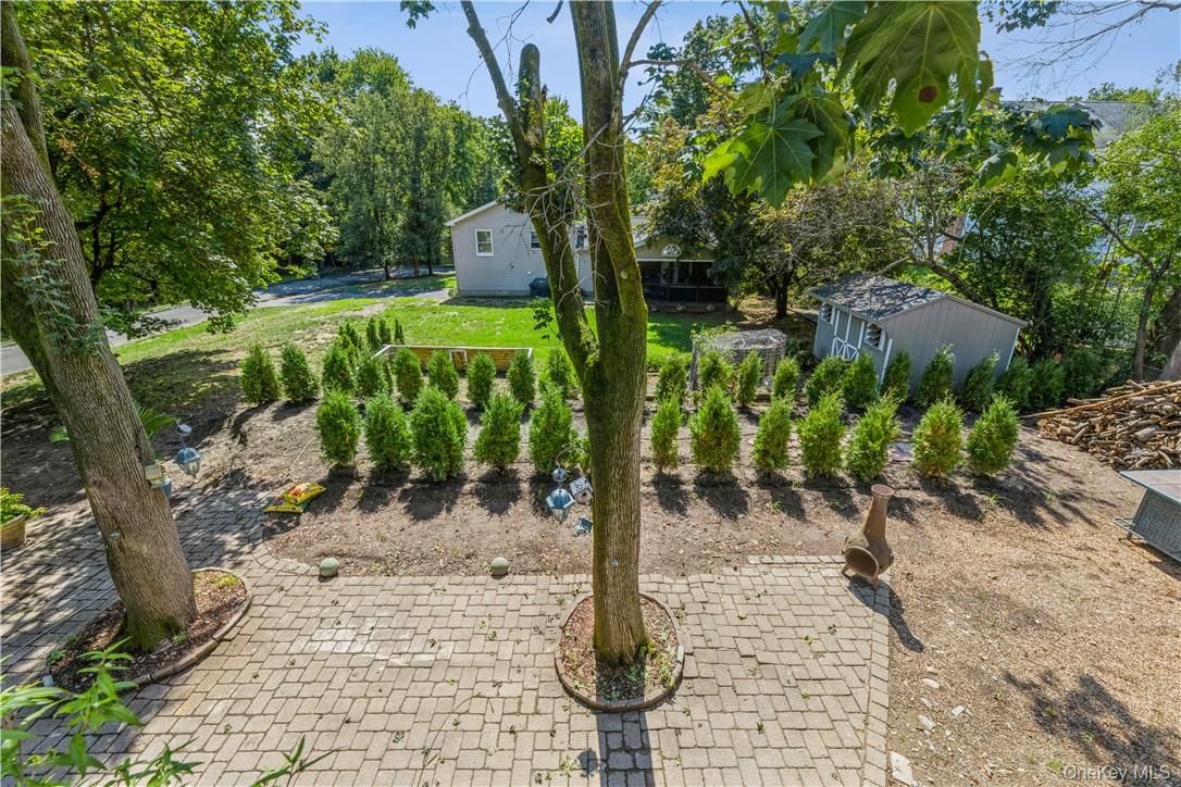 Backyard, Detached Garage, Exterior