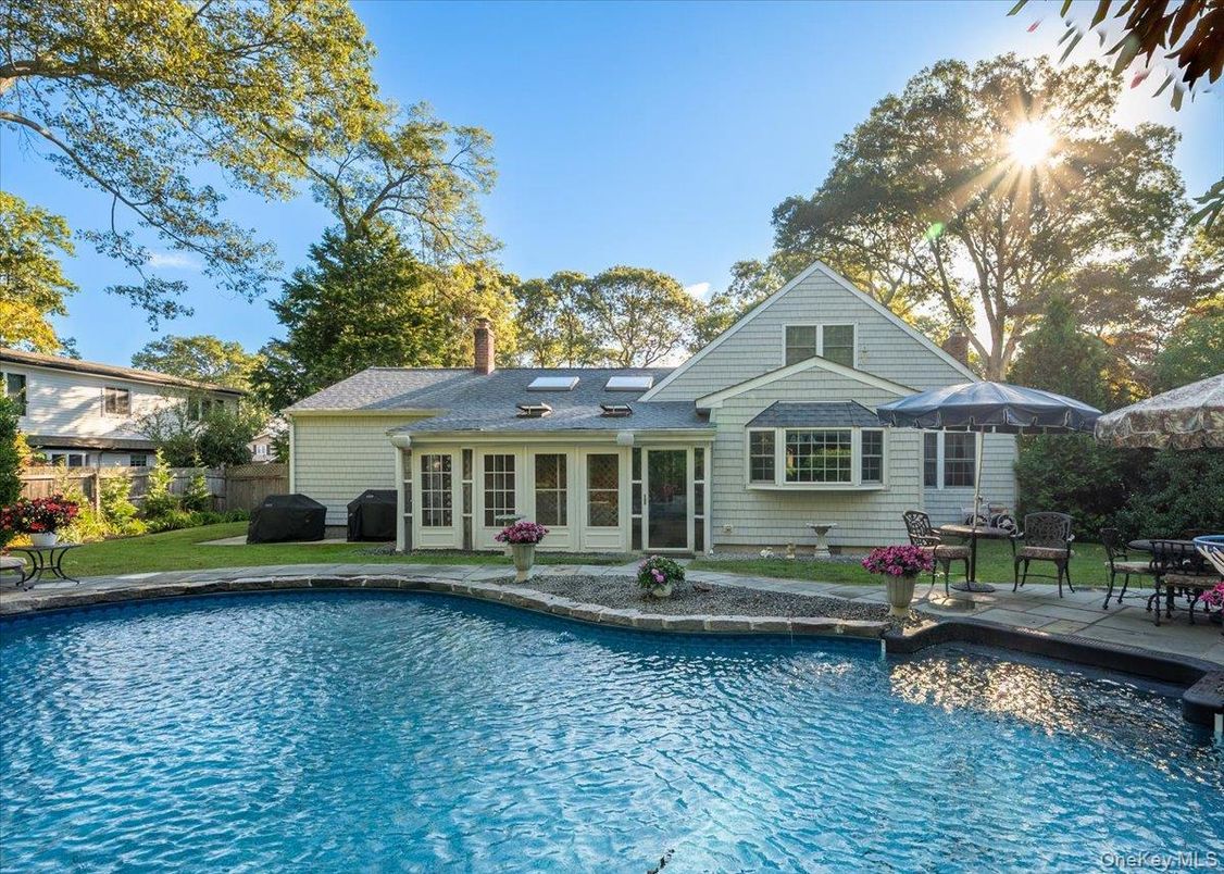 Exterior, Pool, Solar Panels