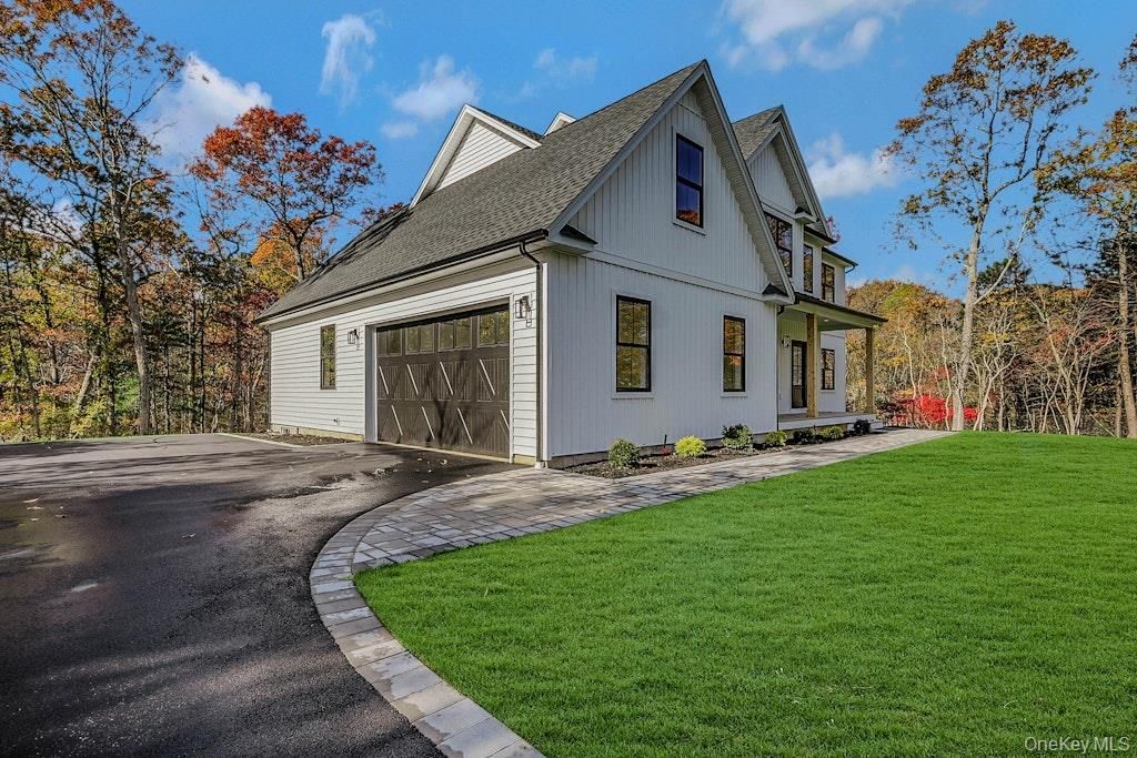 Attached, Backyard, Exterior, Facade, Solar Panels, Farmhouse