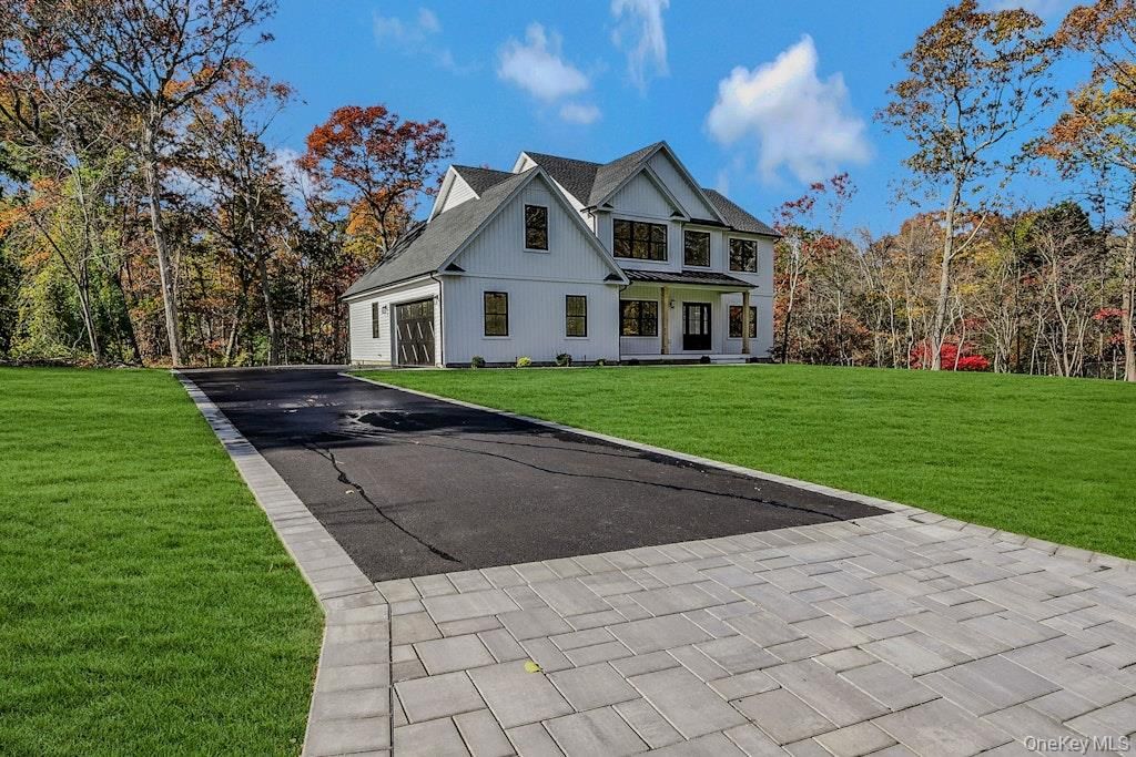 Attached, Backyard, Exterior, Facade, Farmhouse