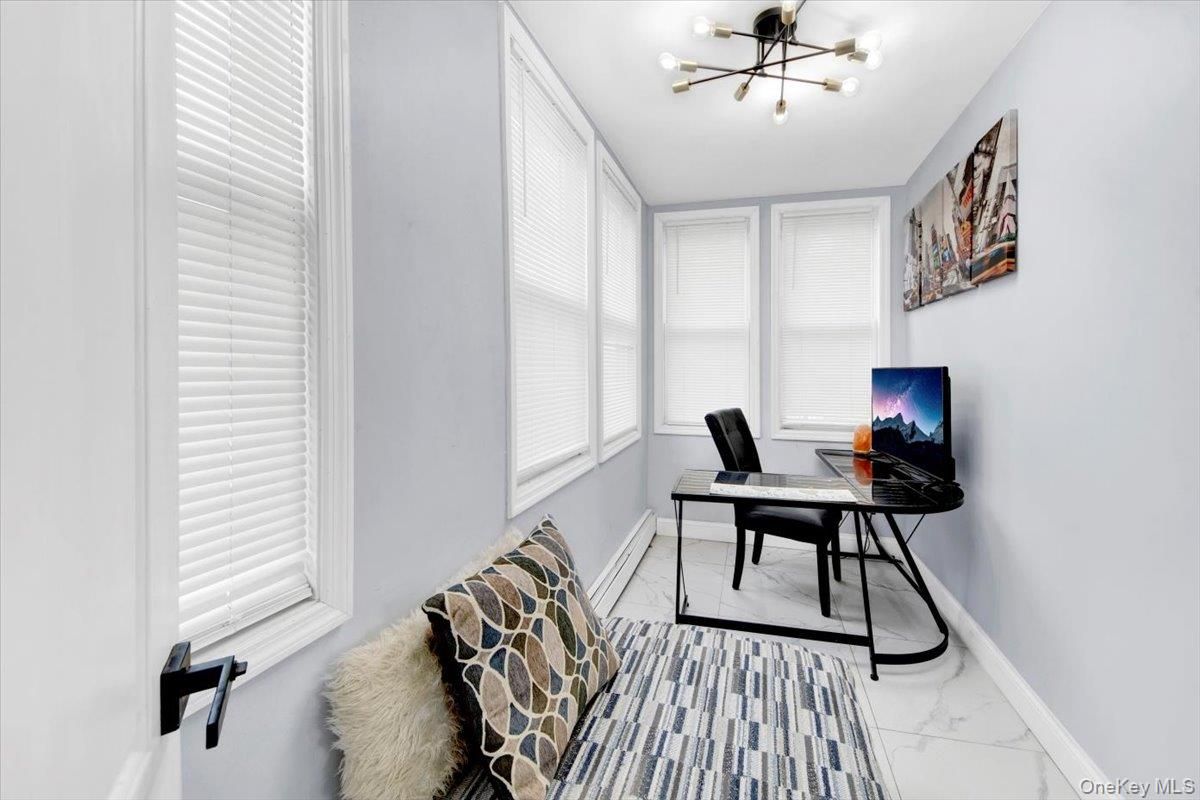 Home Office, Interior, Marble