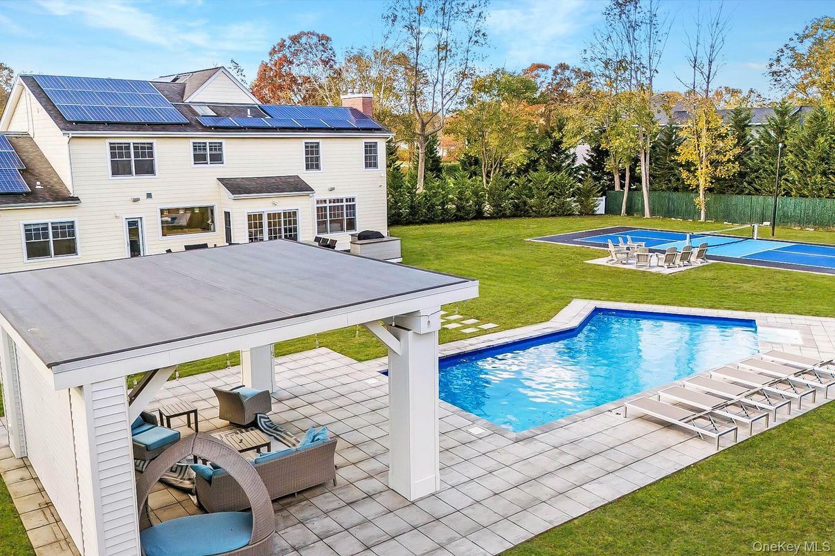 Backyard, Exterior, Pool, Solar Panels