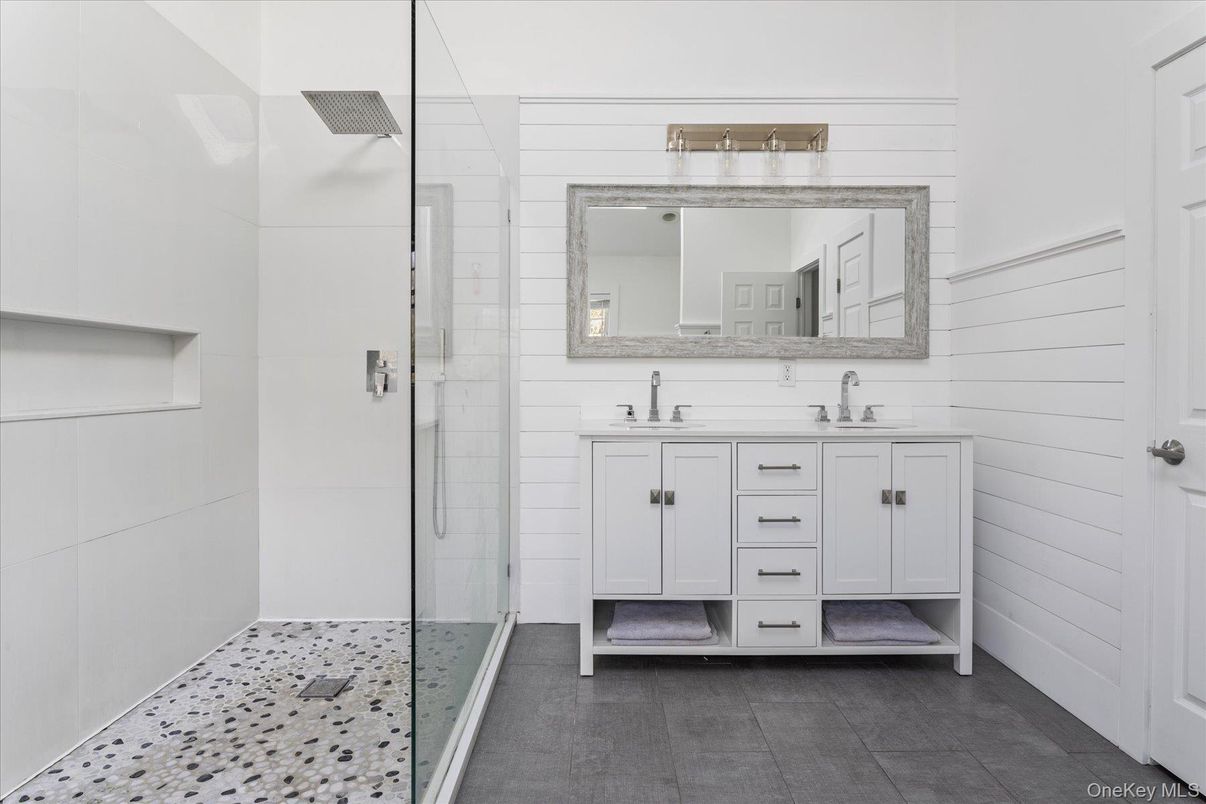 Bathroom, Glass Shower, Interior