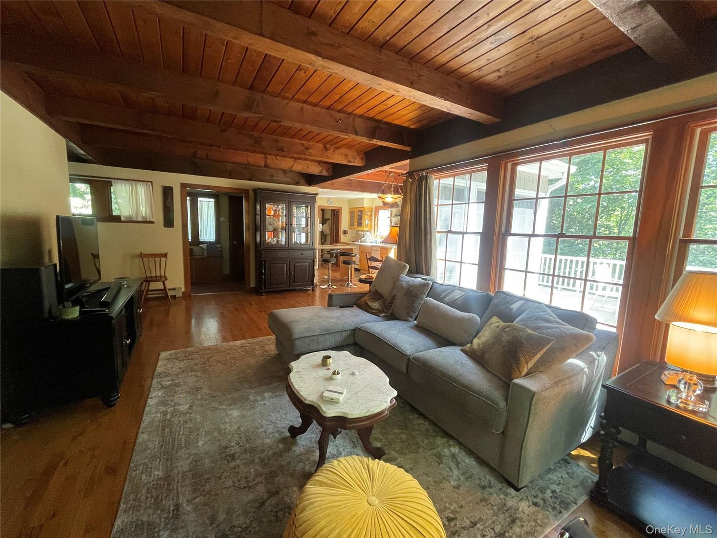 Interior, Living room, Wooden Beams, Wooden Ceilings, Wood Texture Flooring