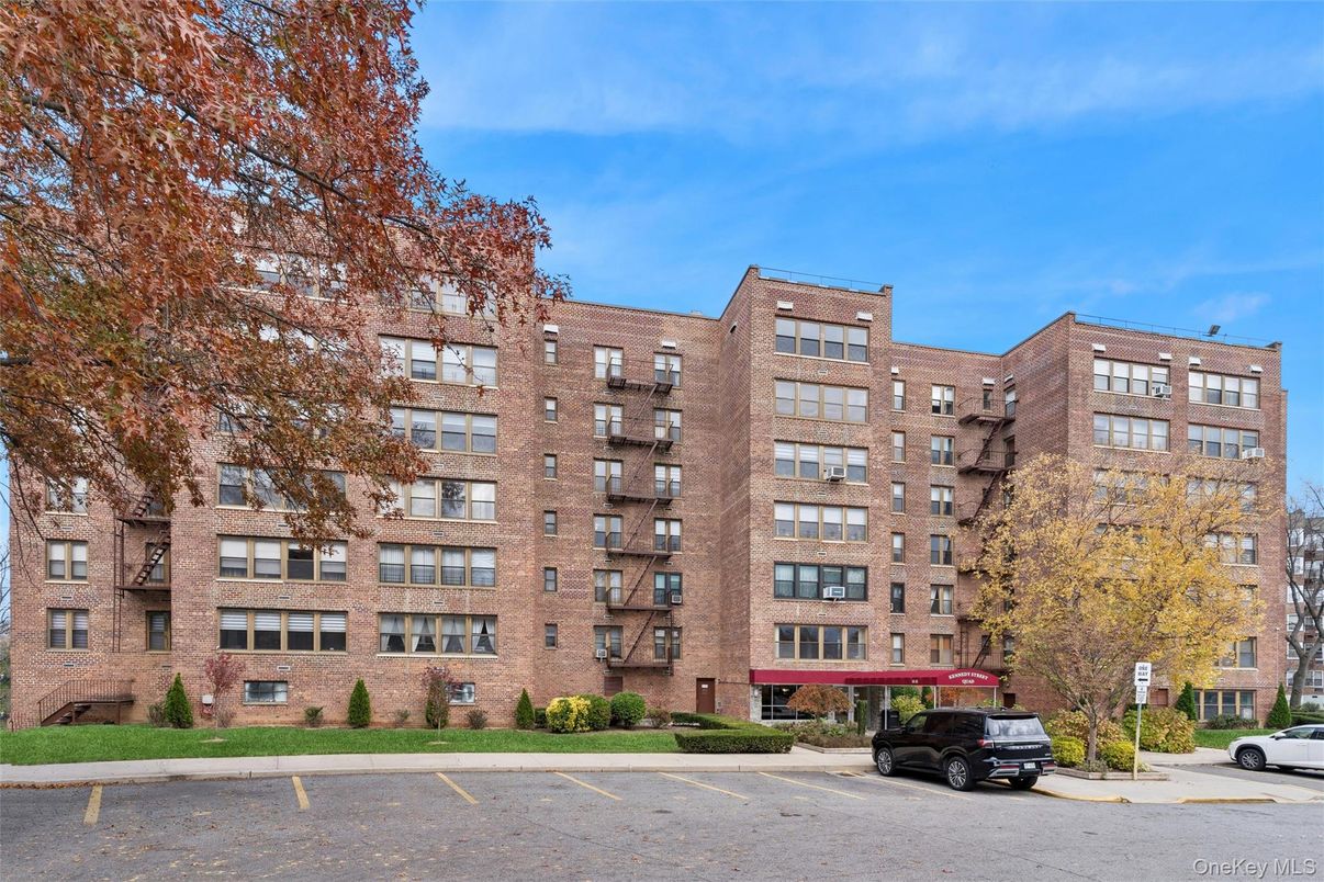 Exterior, Facade, Brick Facade, Condo Building