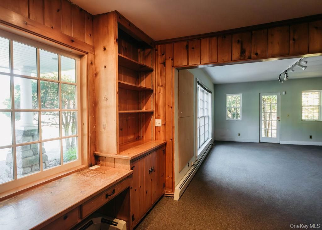 Empty room, Interior, Wooden Walls