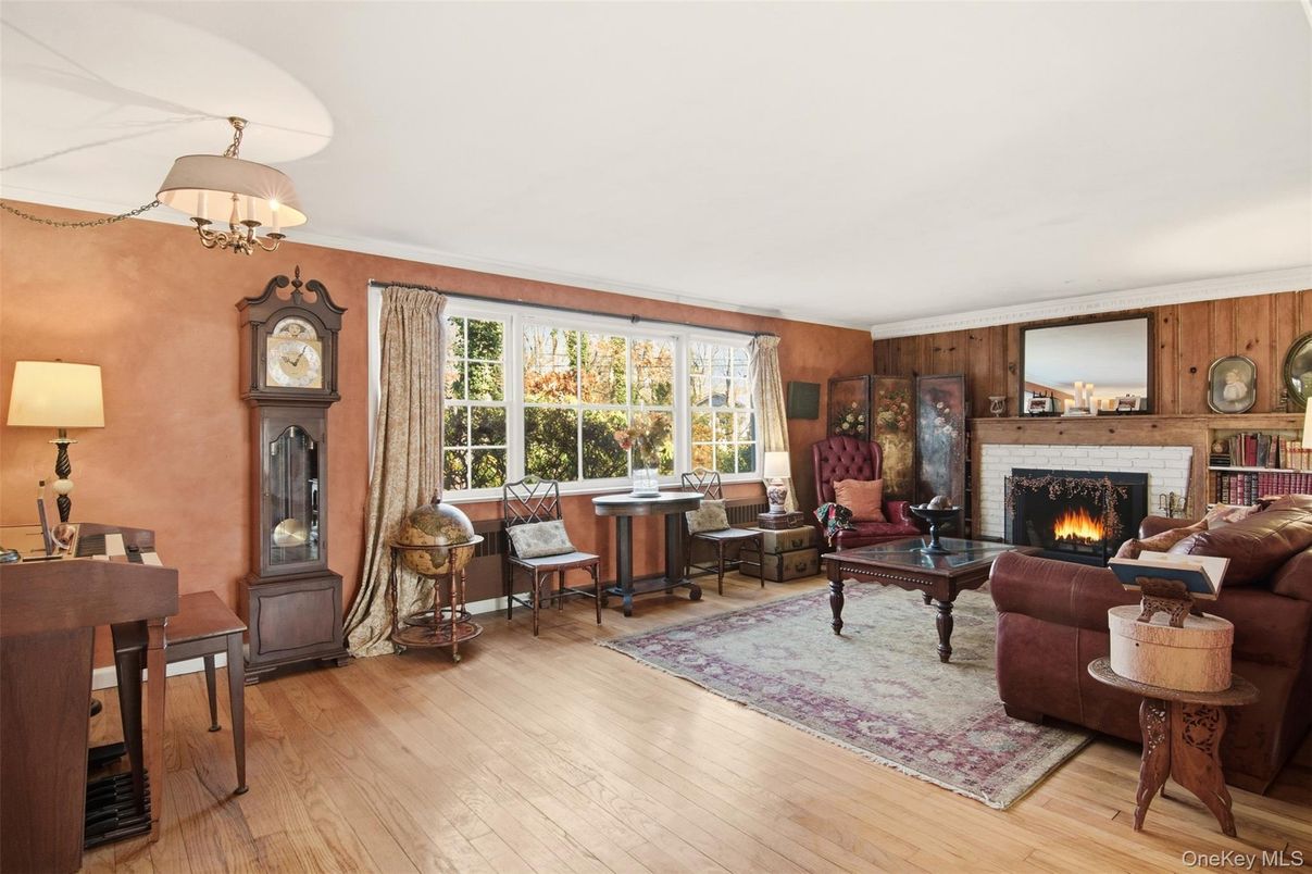 Fireplace, Interior, Living room, Wood Texture Flooring, Wooden Walls