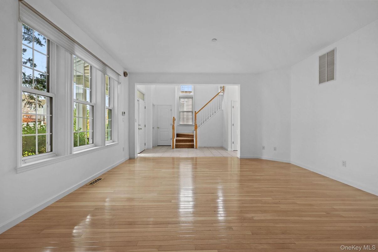 Empty room, Interior, Wood Texture Flooring
