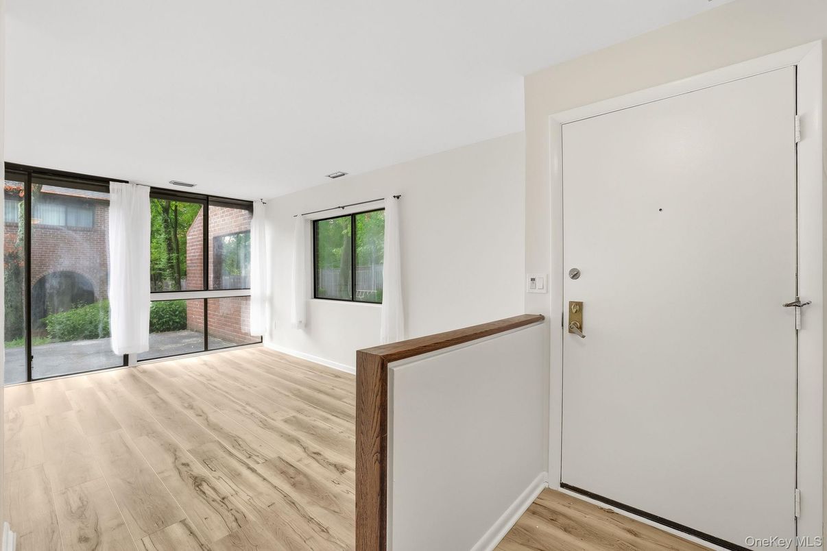 Empty room, Interior, Wood Texture Flooring