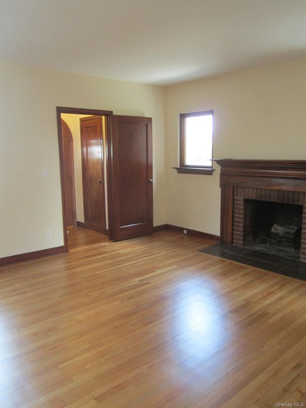 Empty room, Fireplace, Interior, Wood Texture Flooring