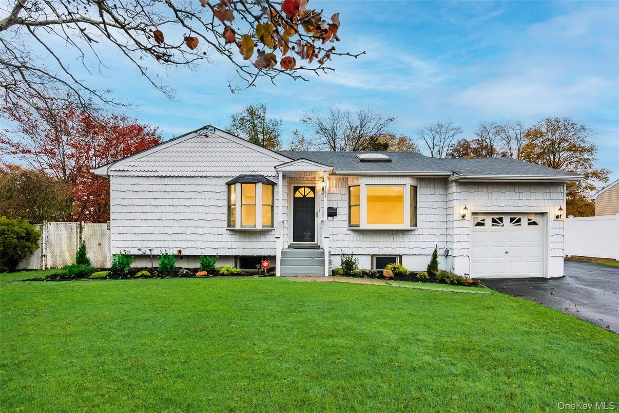 Attached, Backyard, Exterior, Facade, Raised Ranch