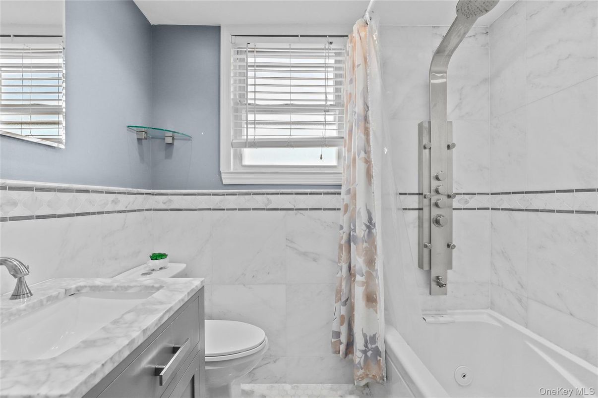 Bathroom, Interior, Marble Walls