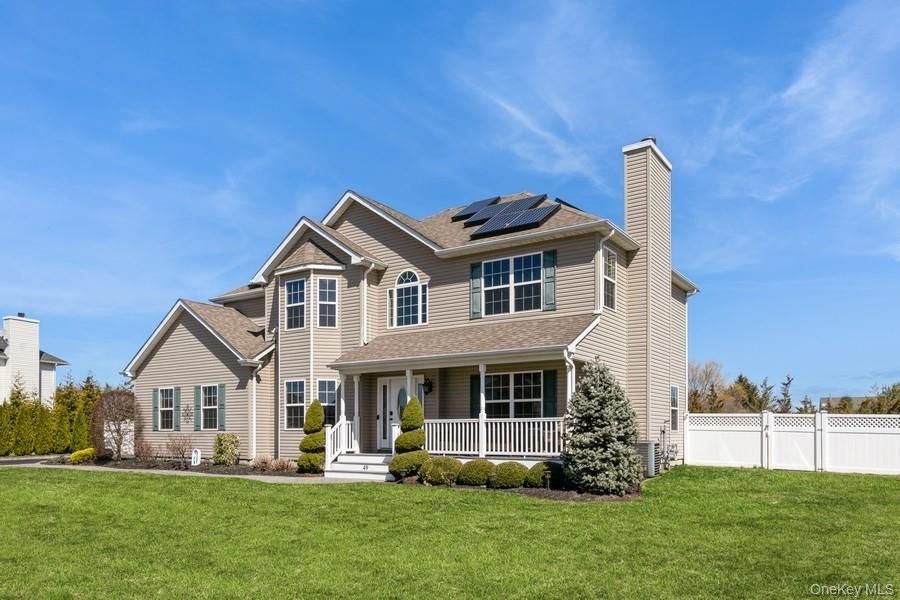 Backyard, Exterior, Facade, Solar Panels, Farmhouse