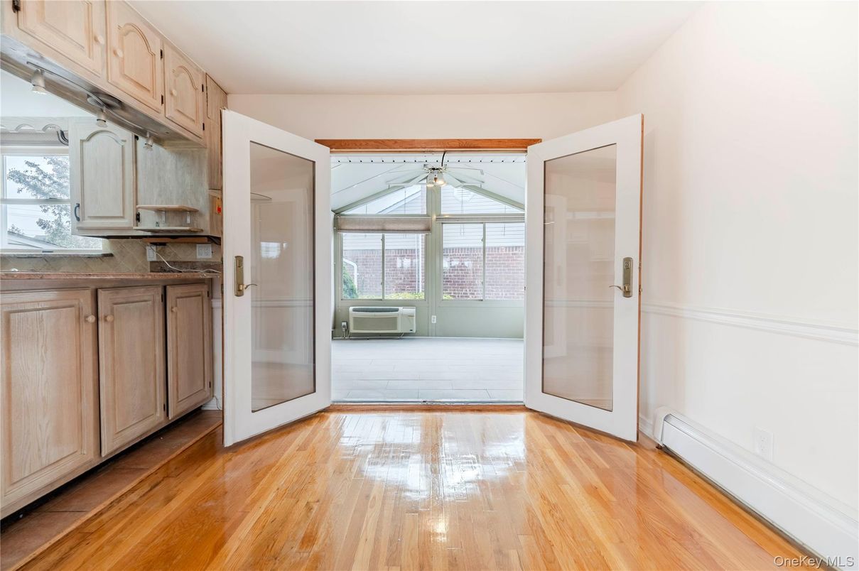 Empty room, Interior, Kitchen, Wood Texture Flooring
